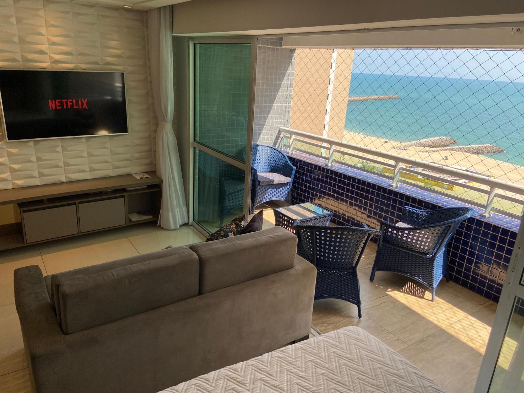 Apartamento Vista Mar Fortaleza  Luaran gambar